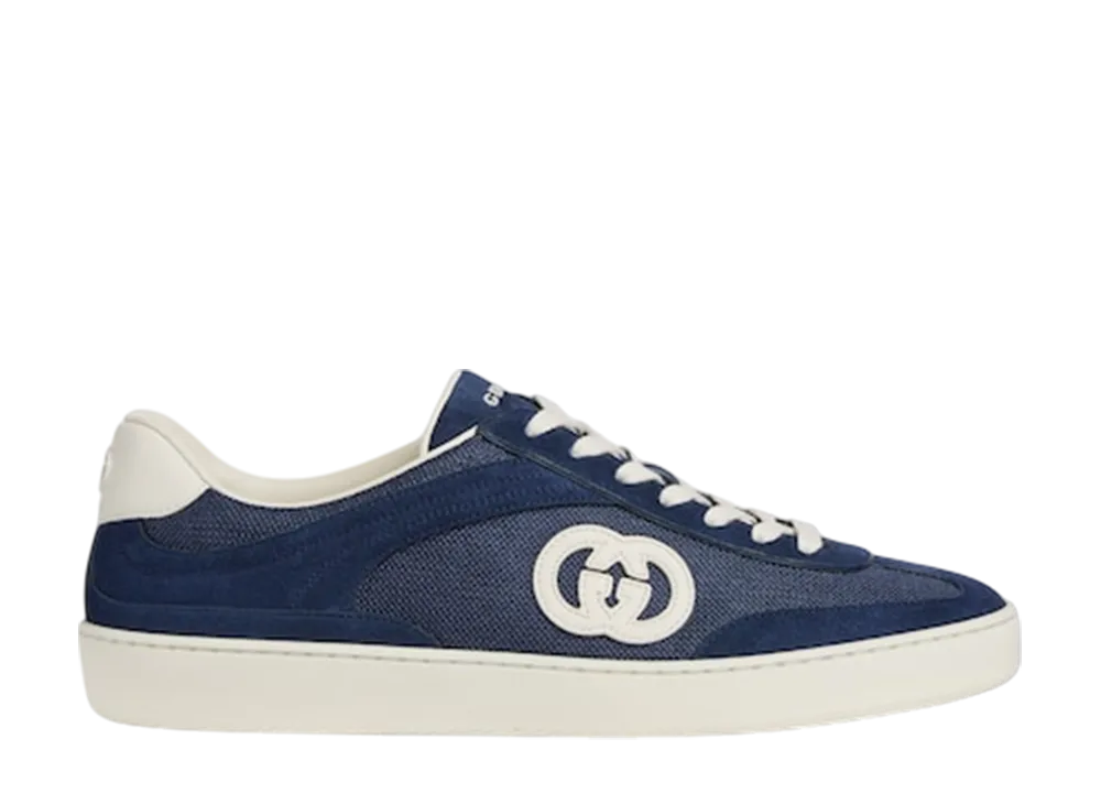 グッチ G75 スニーカー "ブルースエード"