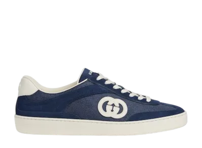 GUCCI G75 Sneaker "Blue Suede"