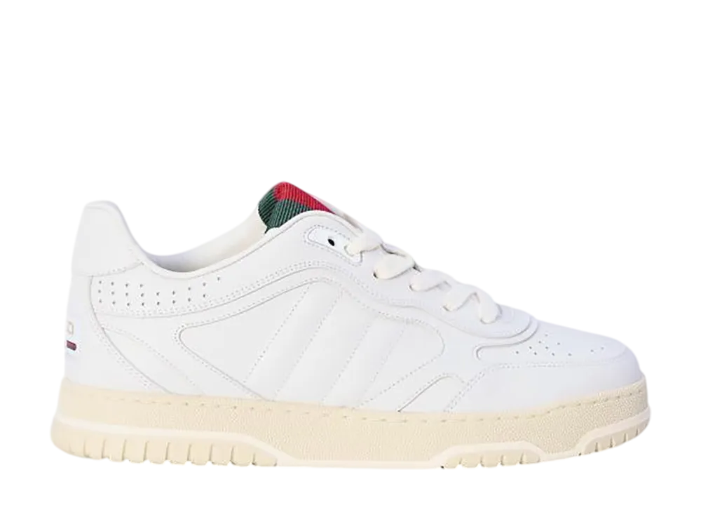グッチ リウェブ スニーカー "ホワイトレザー"