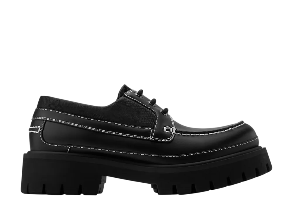 ルイヴィトン LV リミックス デッキシューズ "ノワール"