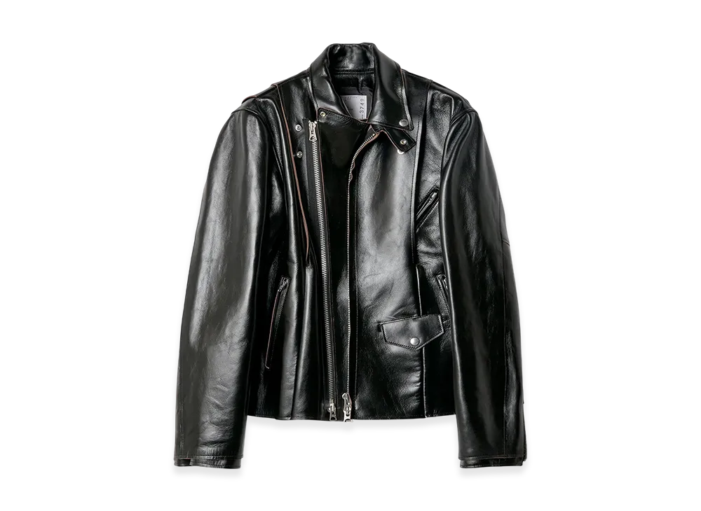 sacai Leather Riders Jacket 