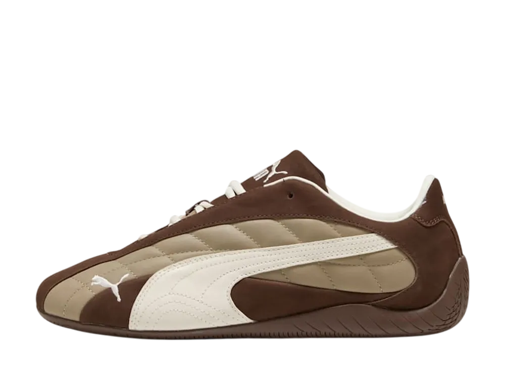 プーマ スピードキャット プラス キルテッド "エスプレッソブラウン/ウォームホワイト"