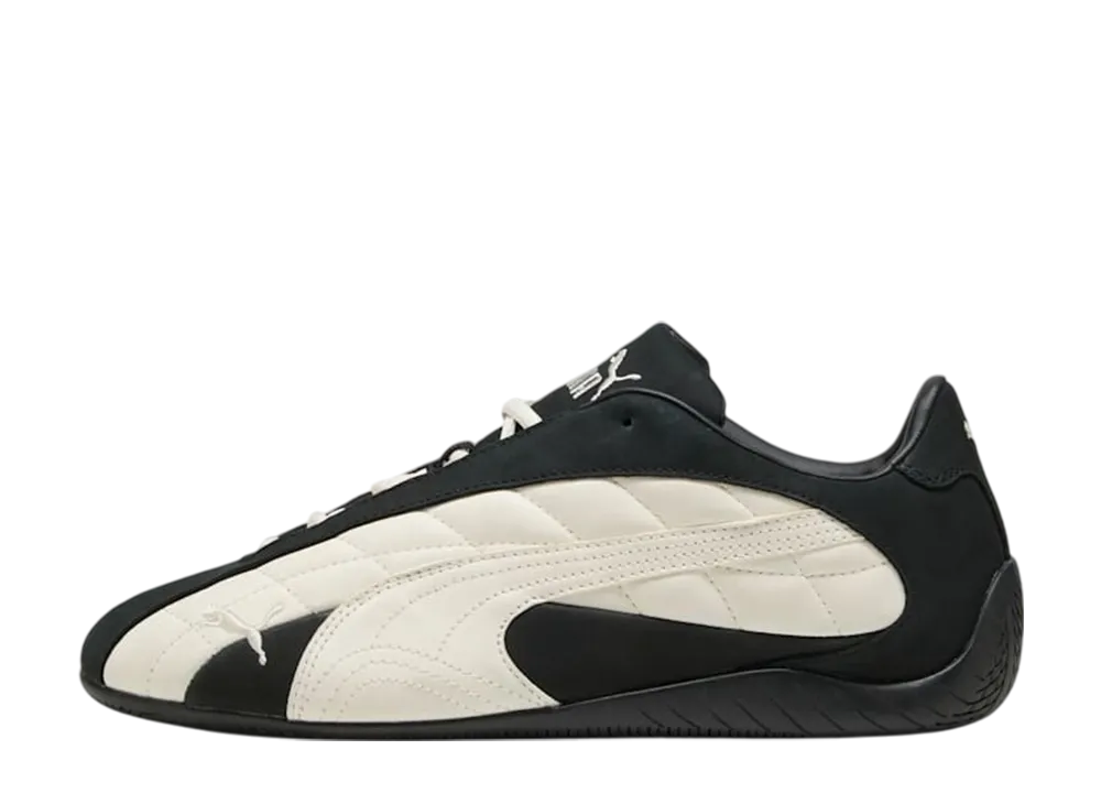 プーマ スピードキャット プラス キルテッド "プーマブラック/フロステッドアイボリー"