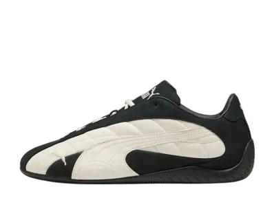 プーマ スピードキャット プラス キルテッド "プーマブラック/フロステッドアイボリー"