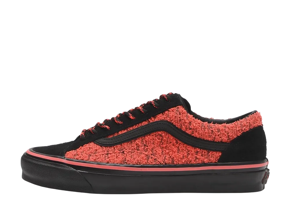 Vans Premium Old Skool 36 Jacquard Knit "Black/Fiery Coral"