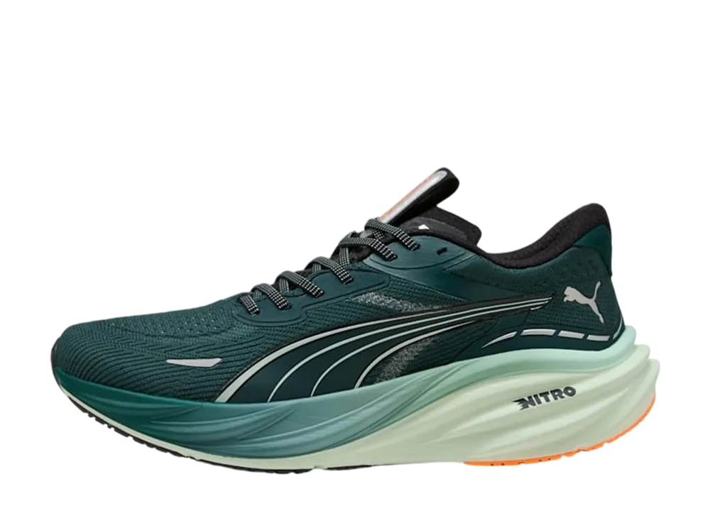 プーマ マグニファイ ニトロ3 "グリーンテレイン/ヒートファイヤー"