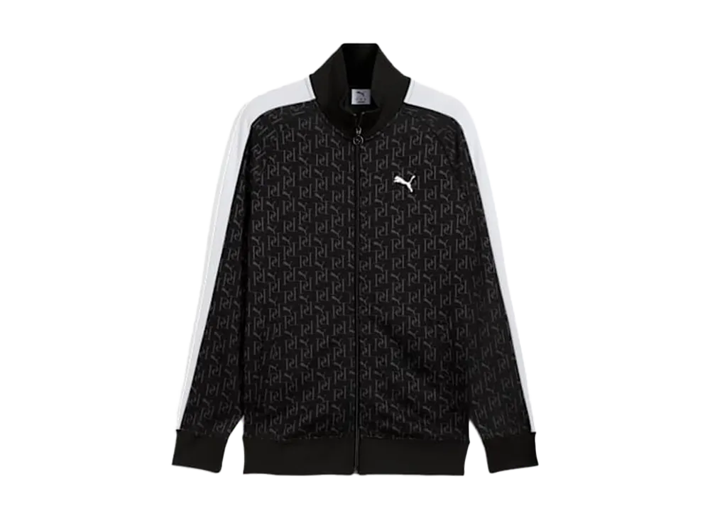 PUMA Men's T7 AOP Track Jacket "Puma Black"