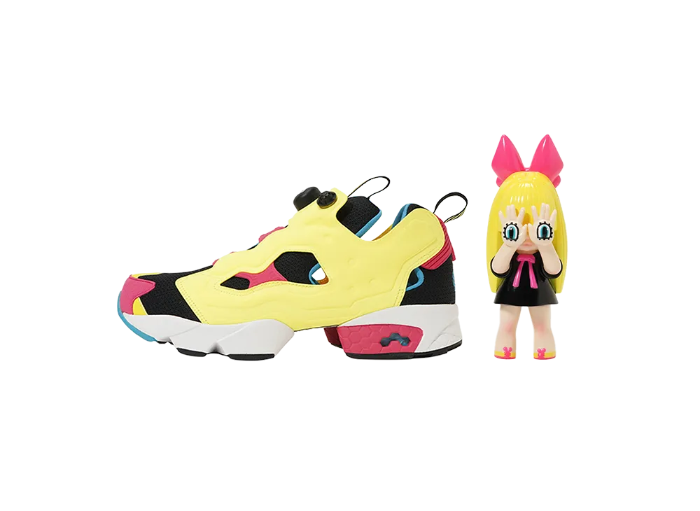 Reebok x GRAPE BRAIN x SNKRDUNK \ INSTAPUMP FURY 94 GRAPE BRAIN "にぎるちゃん Yellow ver" "YELLOW x BLUE x PINK"