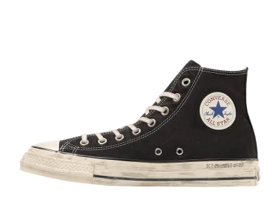 バックトゥザフューチャー × コンバース オールスター エイジド MT ハイ "40thアニバーサリー/ブラック" (1985足限定)