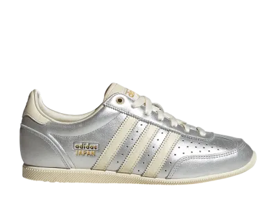 adidas Women's Japan "Silver Metallic/Cream White/Gold Metallic"
