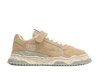 Maison MIHARA YASUHIRO KEITH OG Sole Vintage Suede Low-top Sneaker "White"