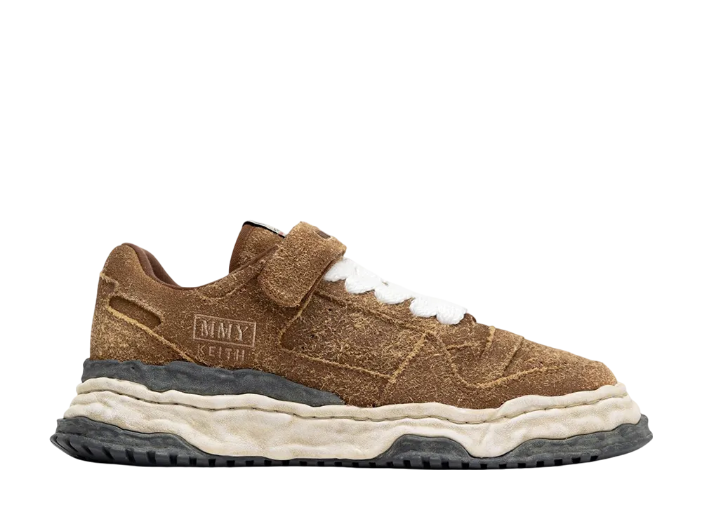 メゾンミハラヤスヒロ キース オリジナルソールヴィンテージ スエード ローカット スニーカー "ブラウン" (A15FW713)