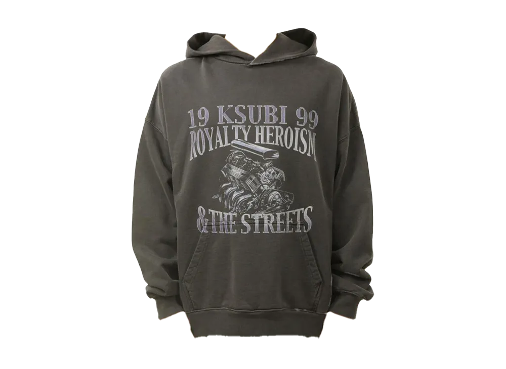 KSUBI Engine Ekcess Hoodie "Black Fade"