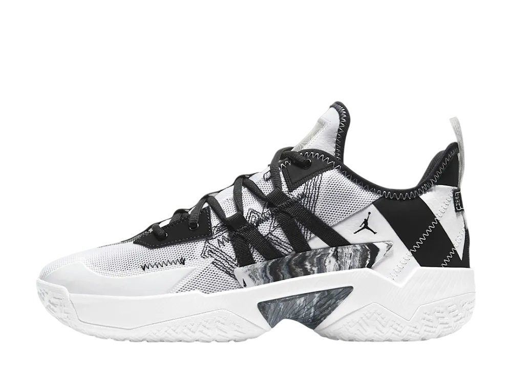 Nike Jordan One Take 2 "White/Black/Wolf Grey/Black"