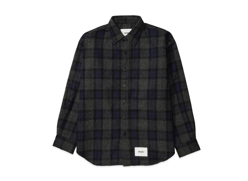 WTAPS TXT 01 / LS / WOPL. Tweed. Textile. OF 