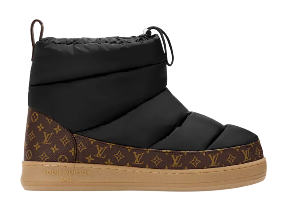 ルイヴィトン ウィメンズ LV クラウド アンクルブーツスニーカー "ブラック"