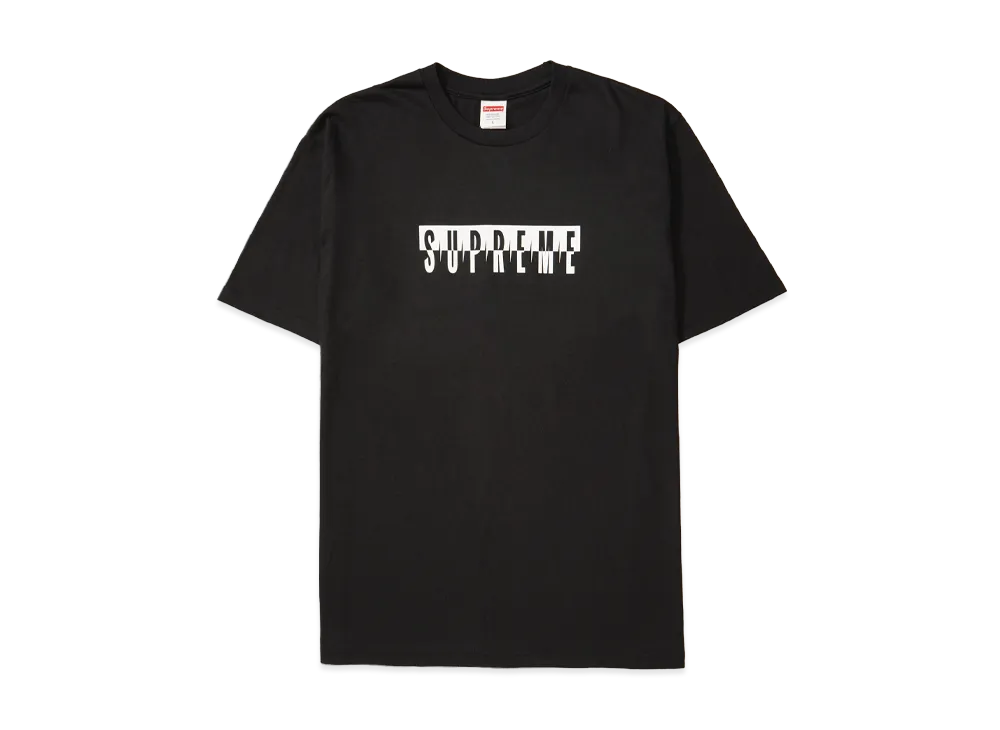 Supreme Split Tee "Black"