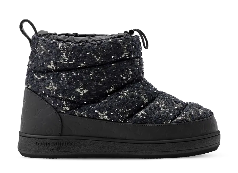 ルイヴィトン ウィメンズ LV クラウド アンクルブーツスニーカー "ノワール"