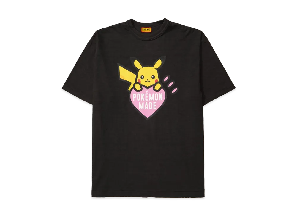 HUMAN MADE x Pokemon Made Graphic T-Shirt (Pikachu) Harajuku HUMAN MADE x Pokemon Made Graphic T-Shirt (Pikachu) Harajuku