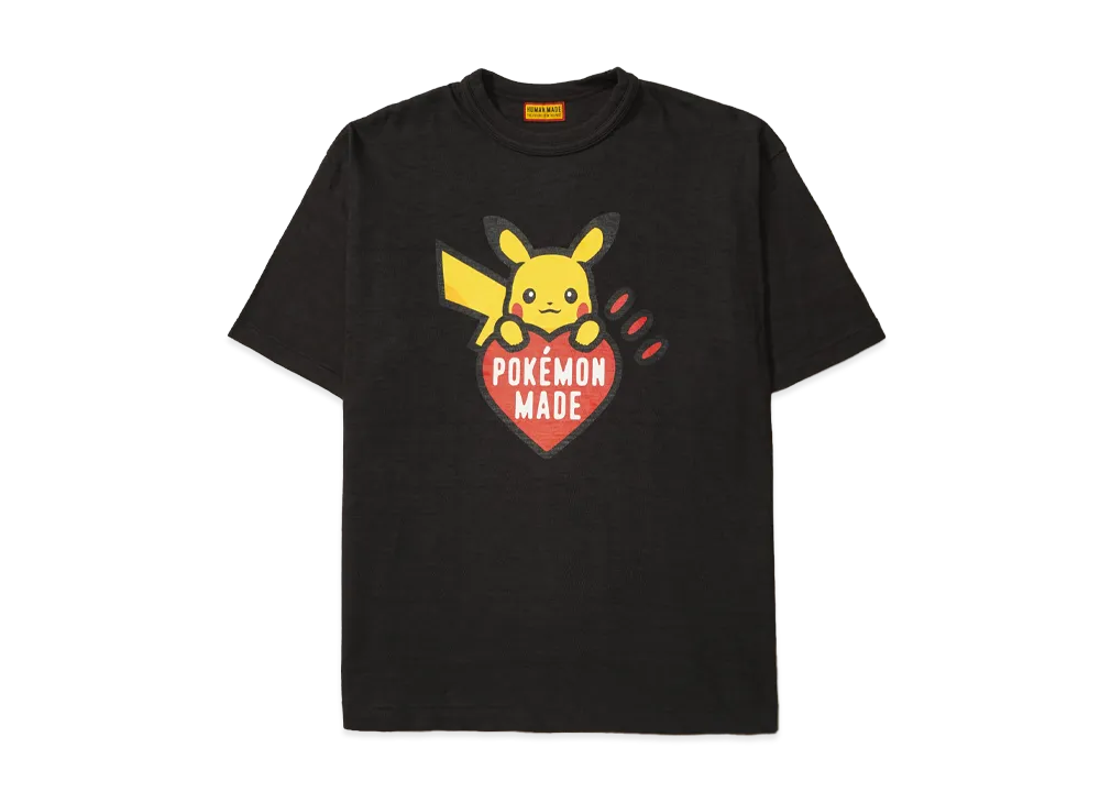 HUMAN MADE x Pokemon Made Graphic T-Shirt (Pikachu) Online Store "Black"
