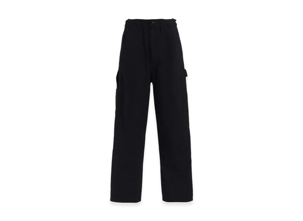Y's Cotton Twill Garment Dye Work Pants "Black"