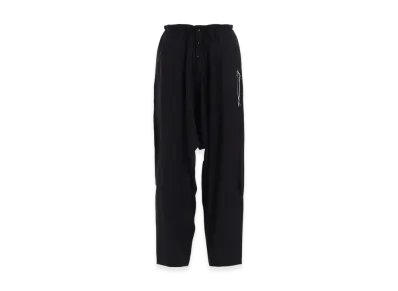 Y's Stitch Sarouel With Waist String "Black"