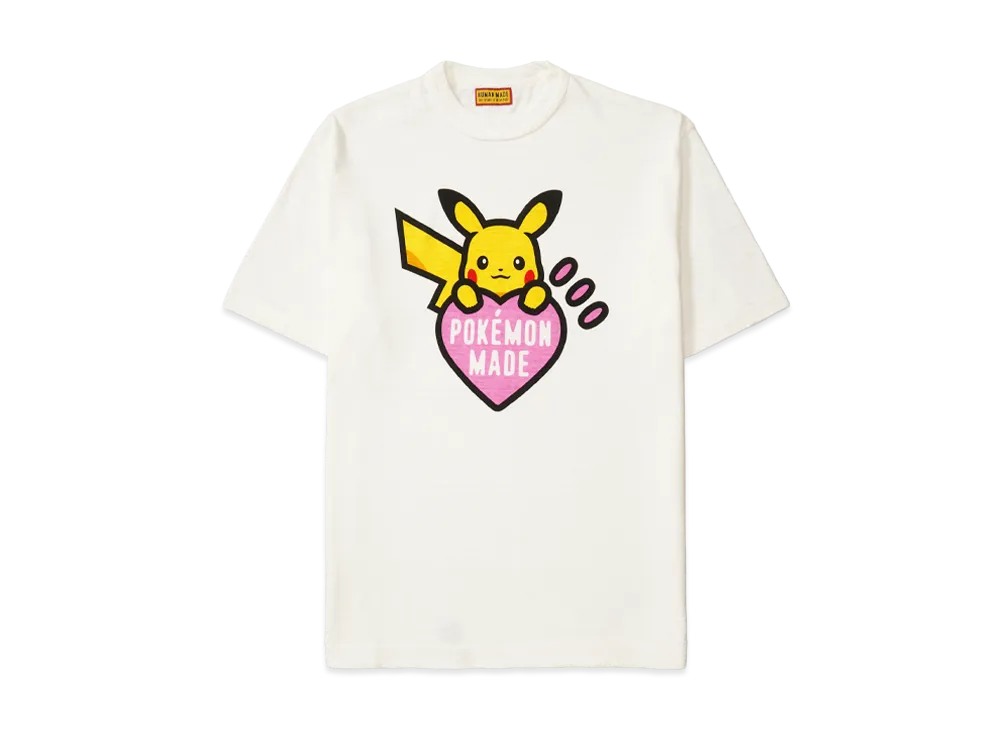 HUMAN MADE x Pokemon Made Graphic T-Shirt (Pikachu) Harajuku "White"