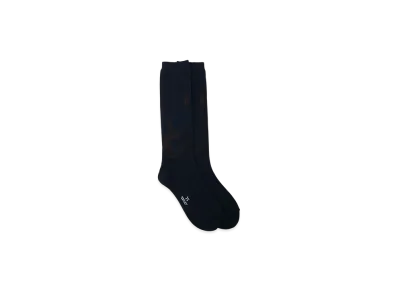 Y's Angel-Design High Socks "Navy"