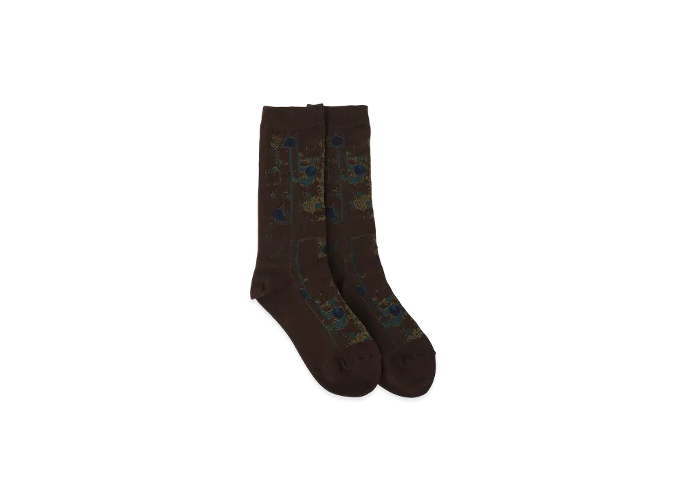 Y's Multiple Dot Socks "Khaki"