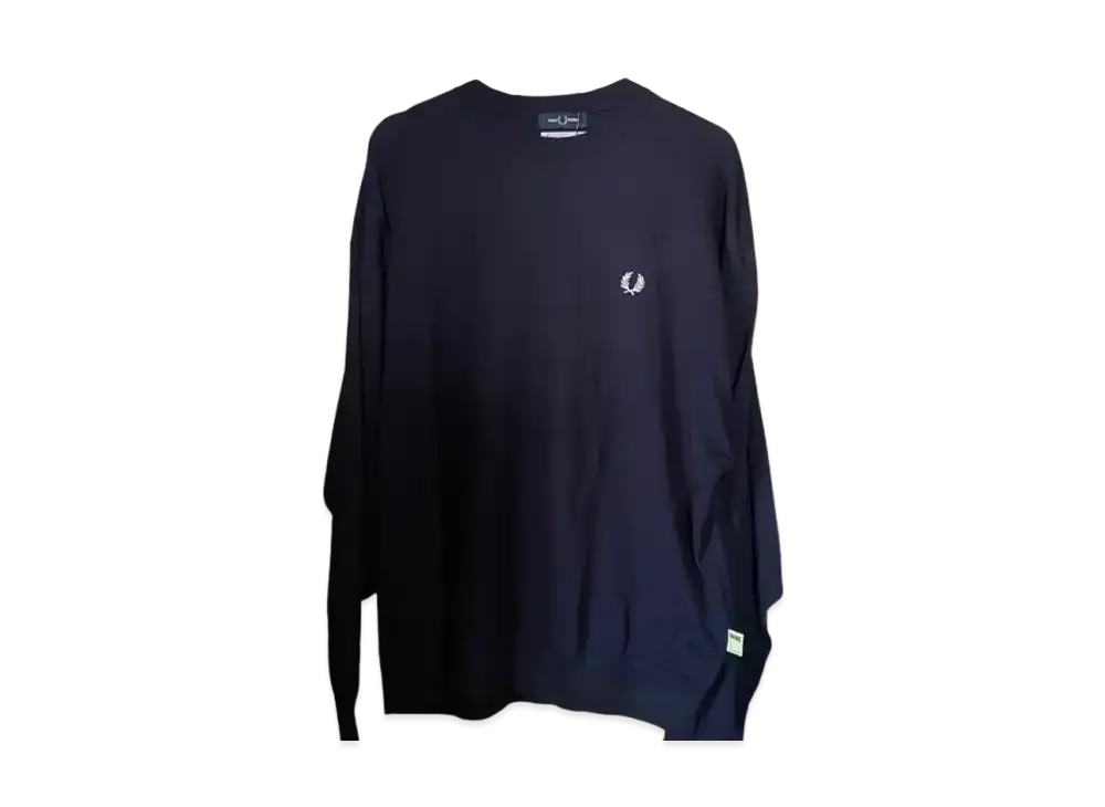 SSZ x FRED PERRY Crewneck Knit "Navy"