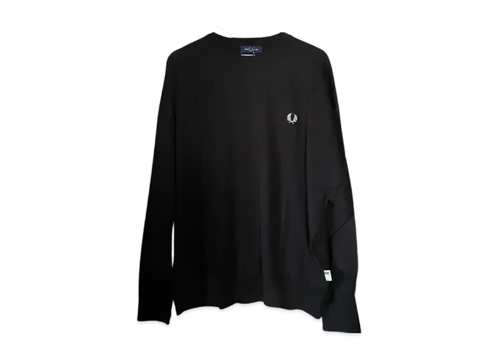 SSZ x FRED PERRY Crewneck Knit "Black"