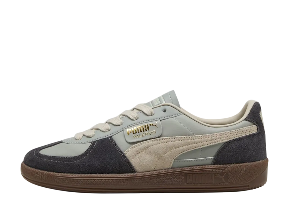 Puma Palermo Leather "Smokey Gray/Desert Dust"