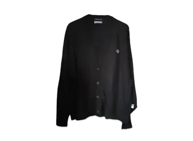 SSZ x FRED PERRY Cardigan "Black"