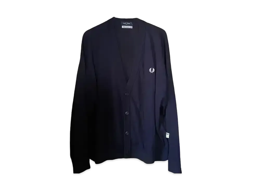 SSZ x FRED PERRY Cardigan "Navy"