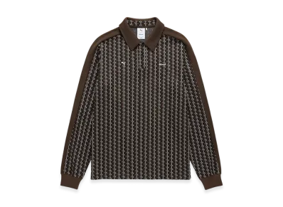 JJJJound x Puma T7 Longsleeve Polo "Brown"