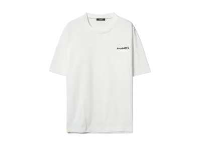 Arcade REX by ChroNoiR \ EMBROIDERY LOGO S/S T-SHIRT "WHITE"