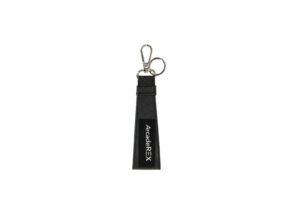 アーケードレックスバイクロノワール ボックスロゴ キーリング "ブラック"