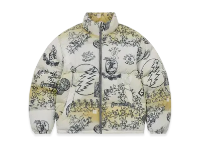 thisisneverthat x Grateful Dead Puffer Down Jacket "Iconography"