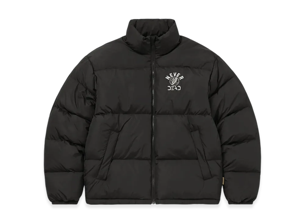 thisisneverthat x Grateful Dead Puffer Down Jacket "Black"