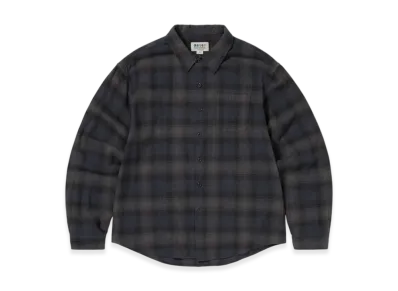 thisisneverthat x Grateful Dead Lightning Bear Plaid Shirt "Navy"