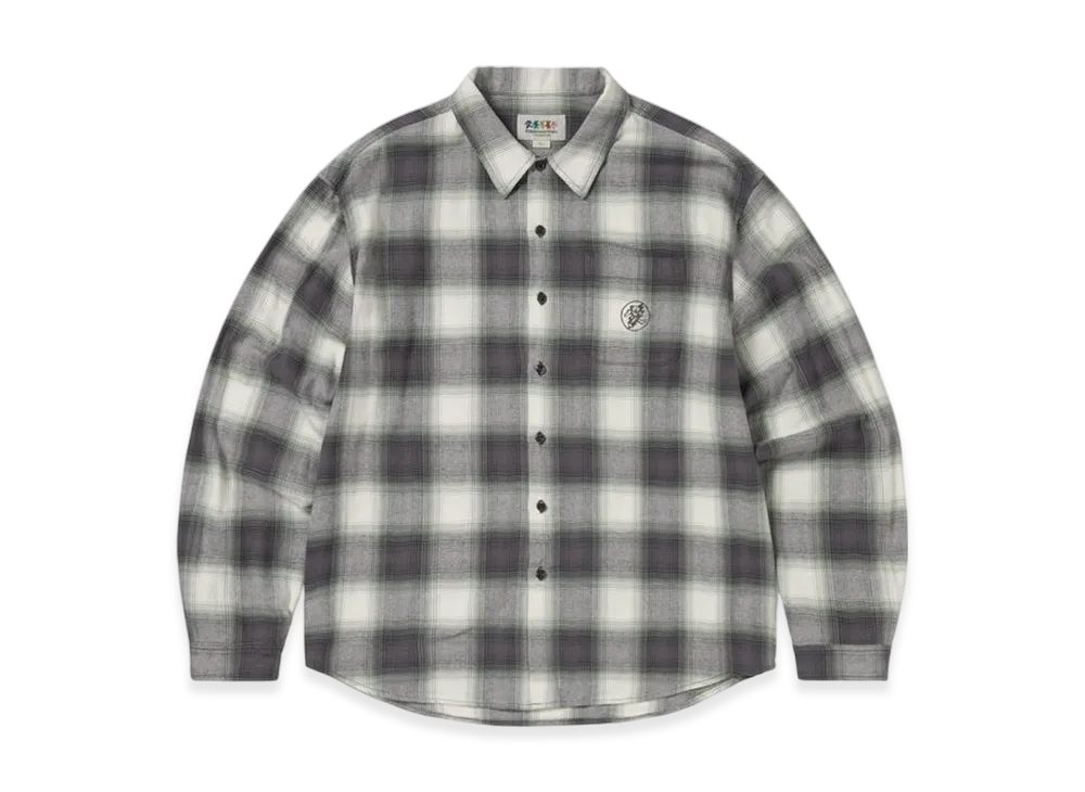 thisisneverthat x Grateful Dead Lightning Bear Plaid Shirt "Purple"