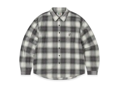 thisisneverthat x Grateful Dead Lightning Bear Plaid Shirt "Purple"