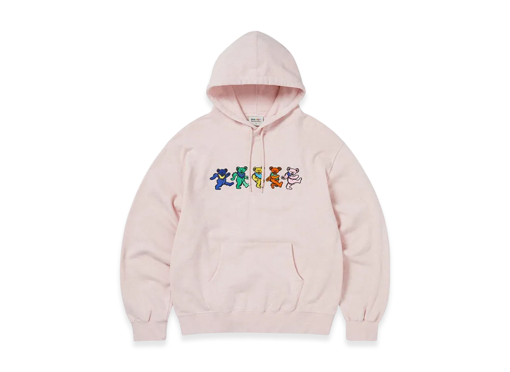 thisisneverthat x Grateful Dead Dancing Bears Hoodie "Pink"