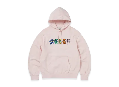 thisisneverthat x Grateful Dead Dancing Bears Hoodie "Pink"