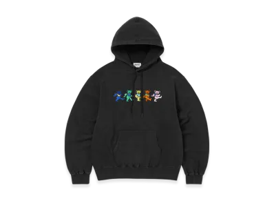 thisisneverthat x Grateful Dead Dancing Bears Hoodie "Black"