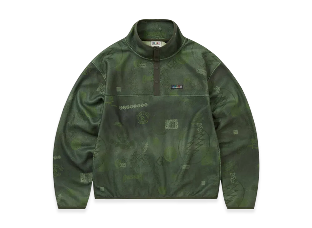 thisisneverthat x Grateful Dead Fleece Pullover "Iconography"
