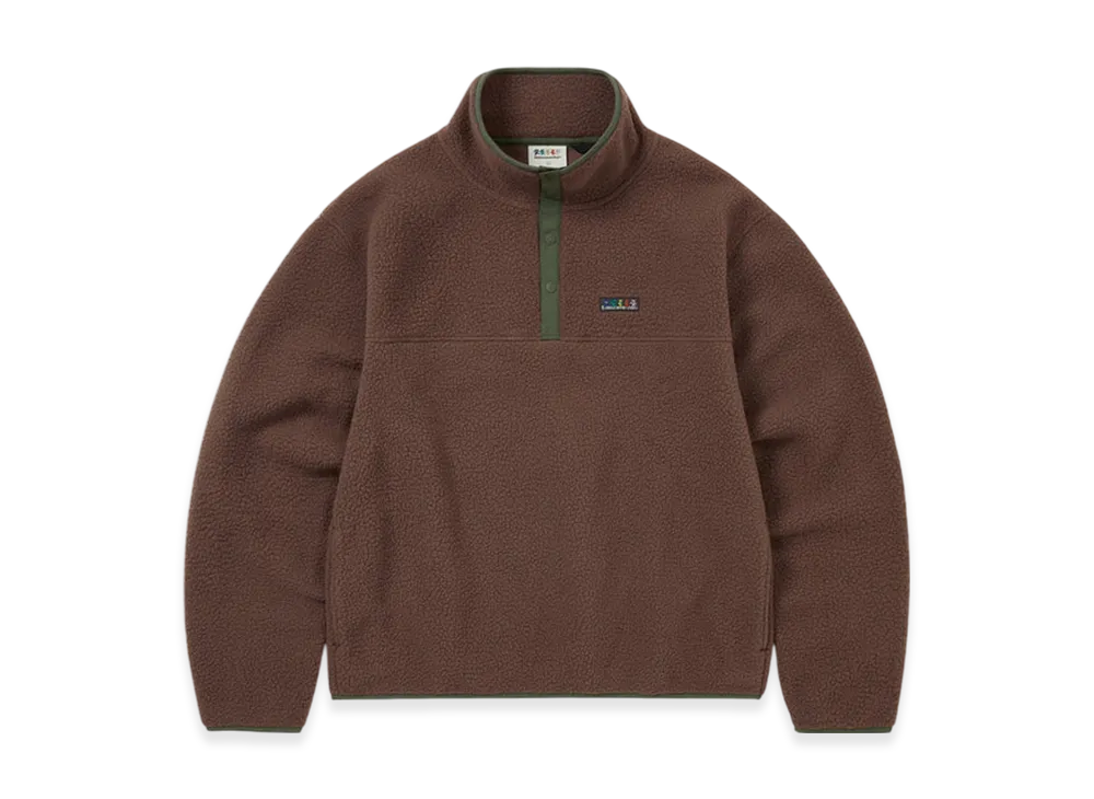 thisisneverthat x Grateful Dead Fleece Pullover "Brown"