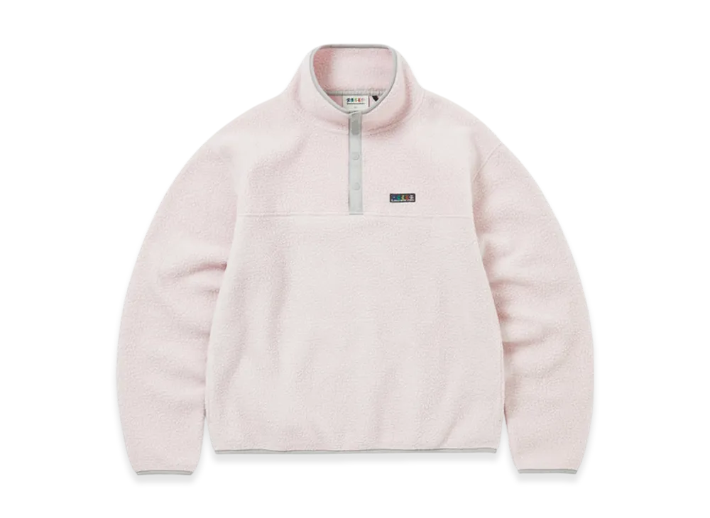 thisisneverthat x Grateful Dead Fleece Pullover "Light Pink"