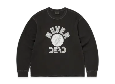 thisisneverthat x Grateful Dead Overdyed Waffle L/S "Off Black"