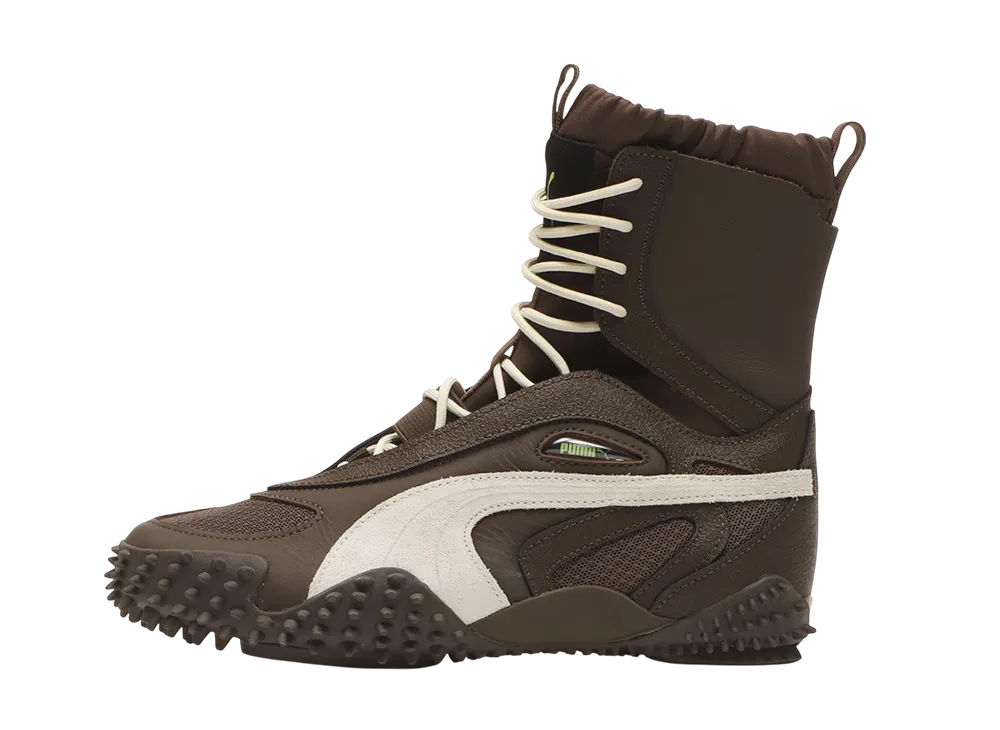 プーマ ウィメンズ モストロ ミッド "チョコレート/アルパインスノー"